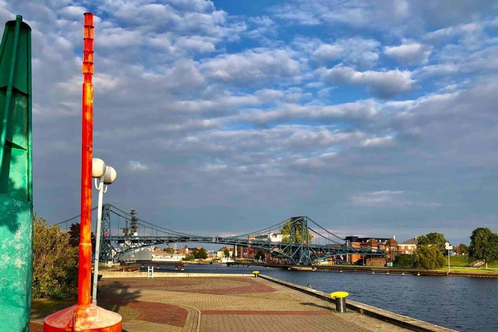 Wilhelms Havenkoje - Gemuetliches Innenstadtappartment Wilhelmshaven Bagian luar foto
