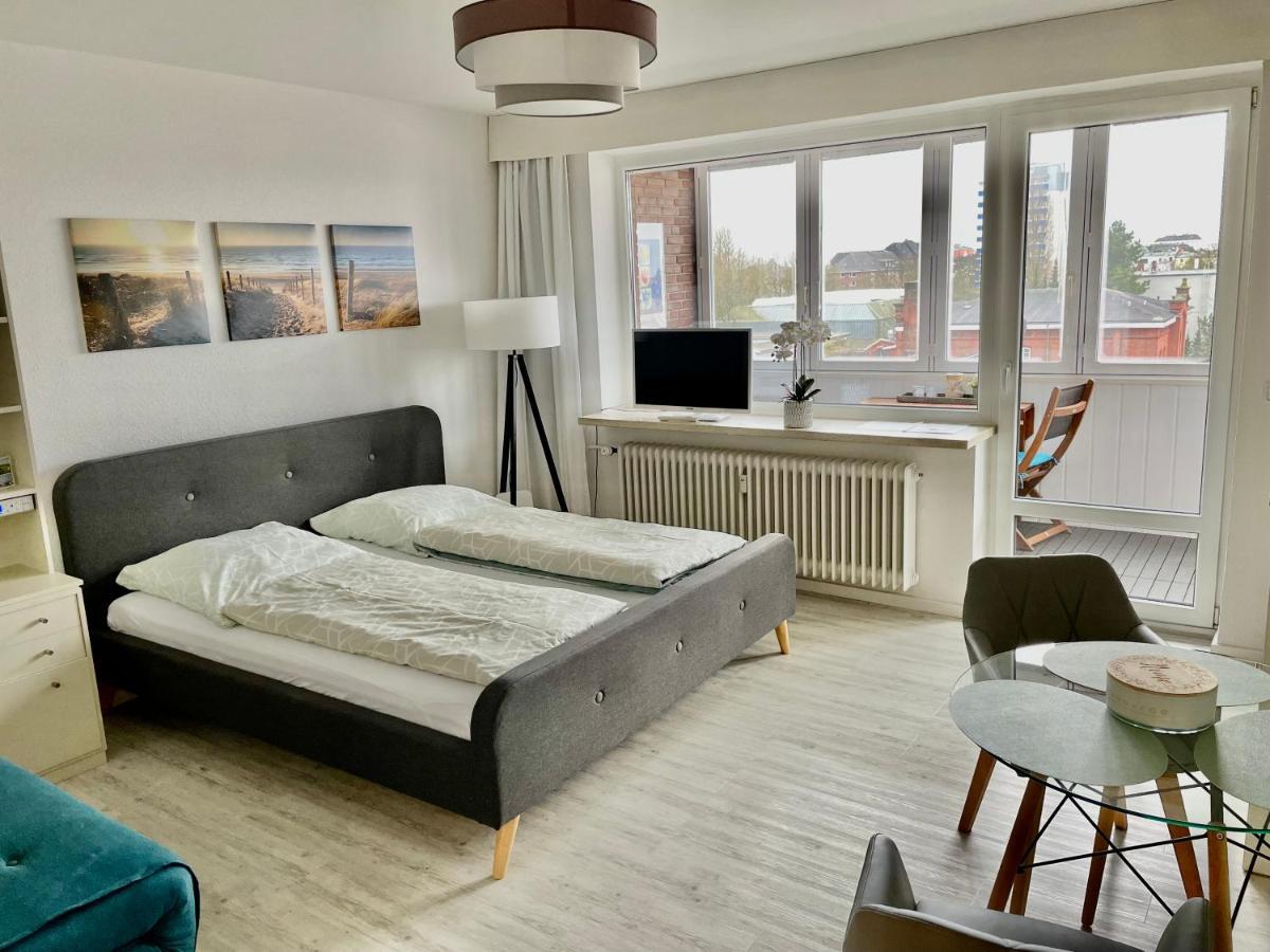 Wilhelms Havenkoje - Gemuetliches Innenstadtappartment Wilhelmshaven Bagian luar foto